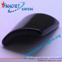 Segment Magnets for Motor Black Epoxy